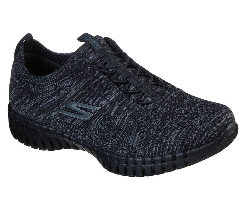 Skechers Dam Svarta Slip On - Gowalk Smart - Graceful - Sverige (RGLSD-8276)